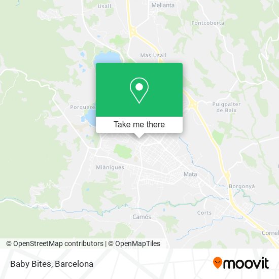 Baby Bites map