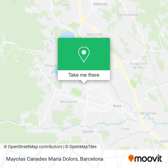 Mayolas Canades Maria Dolors map