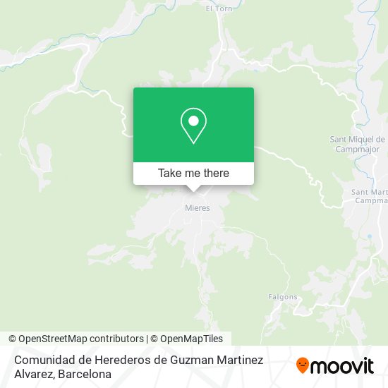 Comunidad de Herederos de Guzman Martinez Alvarez map