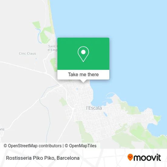 Rostisseria Piko Piko map