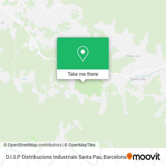 D.I.S.P Distribucions Industrials Santa Pau map