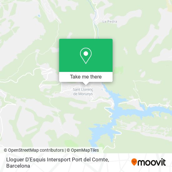 Lloguer D'Esquís Intersport Port del Comte map