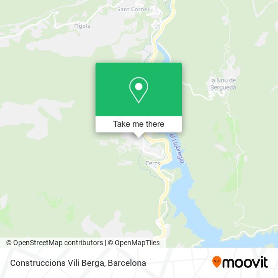 Construccions Vili Berga map