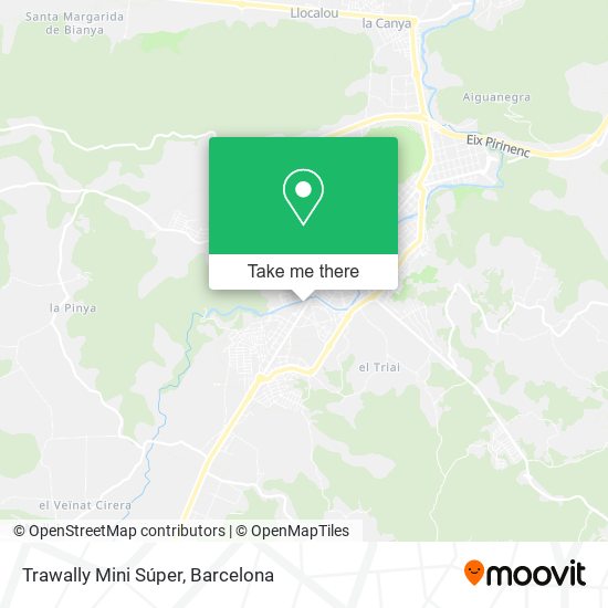 Trawally Mini Súper map