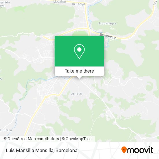 Luis Mansilla Mansilla map