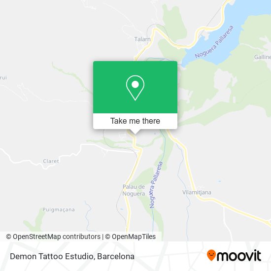 Demon Tattoo Estudio map