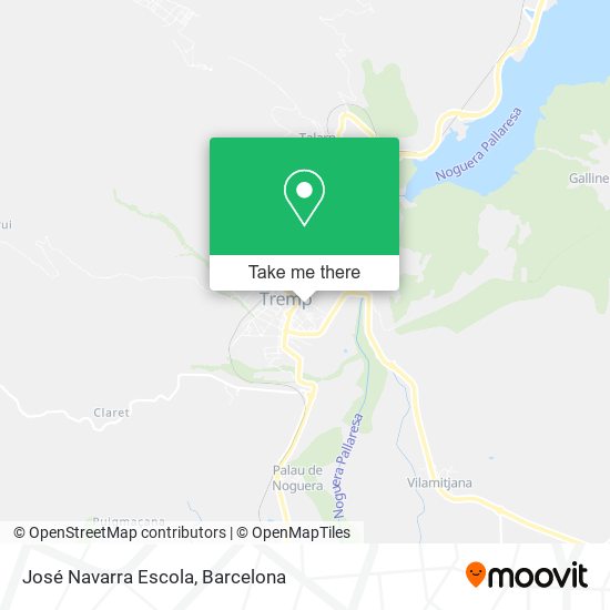 José Navarra Escola map
