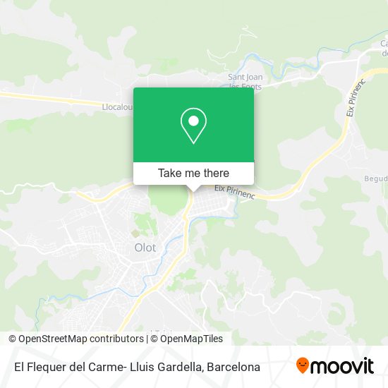 El Flequer del Carme- Lluis Gardella map
