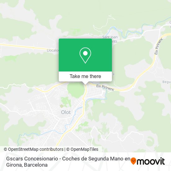 Gscars Concesionario - Coches de Segunda Mano en Girona map