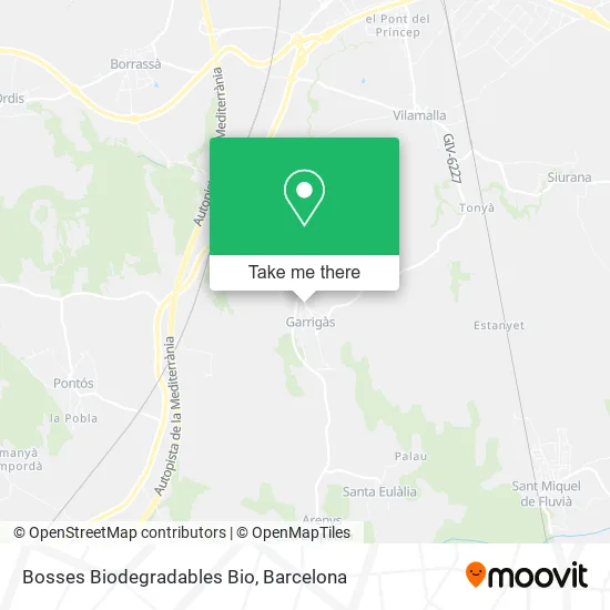 Bosses Biodegradables Bio map