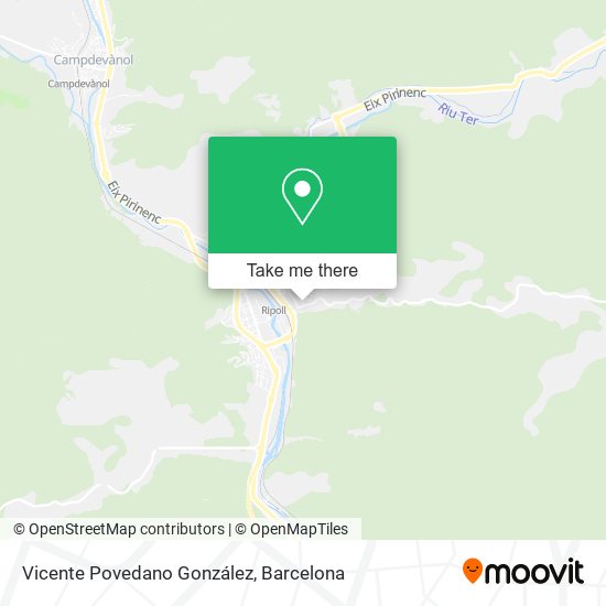 Vicente Povedano González map