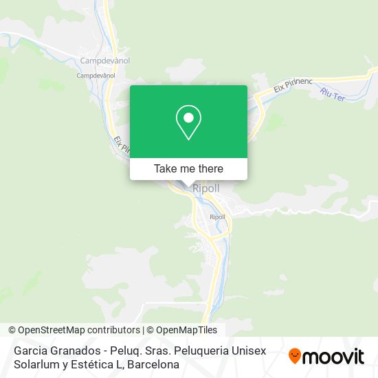 Garcia Granados - Peluq. Sras. Peluqueria Unisex Solarlum y Estética L map