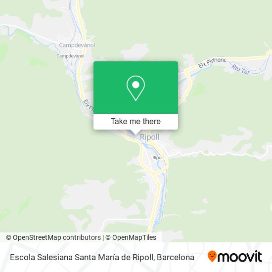 Escola Salesiana Santa María de Ripoll map