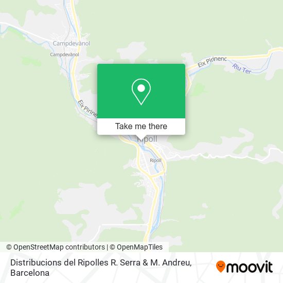 Distribucions del Ripolles R. Serra & M. Andreu map