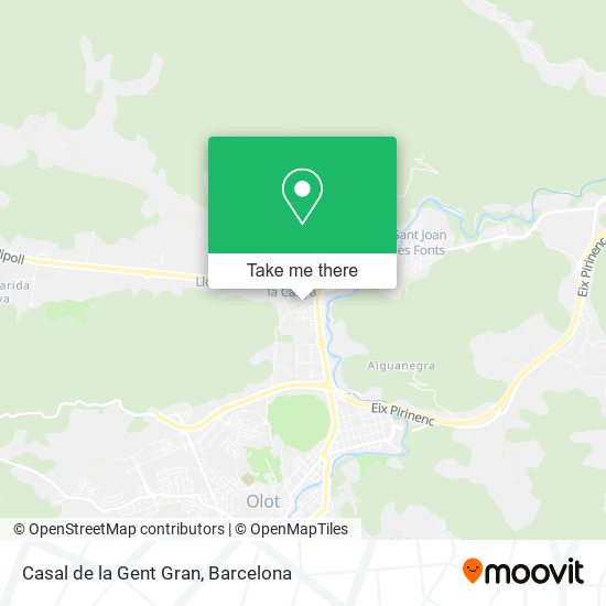 Casal de la Gent Gran map
