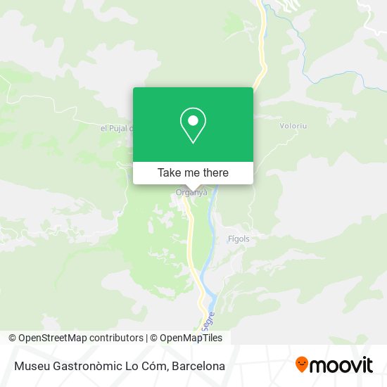 Museu Gastronòmic Lo Cóm map
