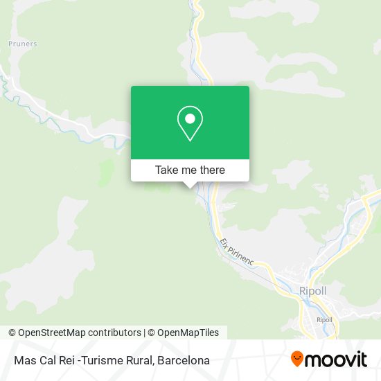 Mas Cal Rei -Turisme Rural map