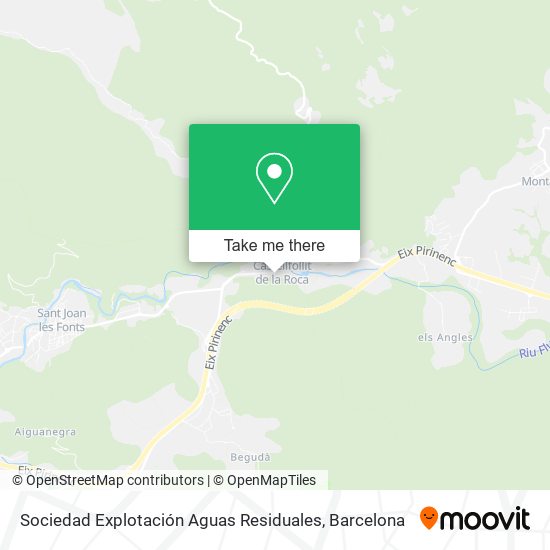 Sociedad Explotación Aguas Residuales map