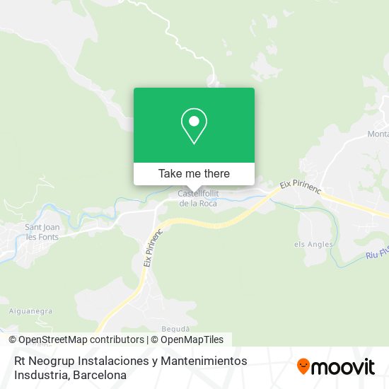 Rt Neogrup Instalaciones y Mantenimientos Insdustria map