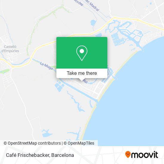 Café Frischebacker map