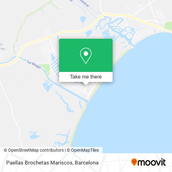 Paellas Brochetas Mariscos map