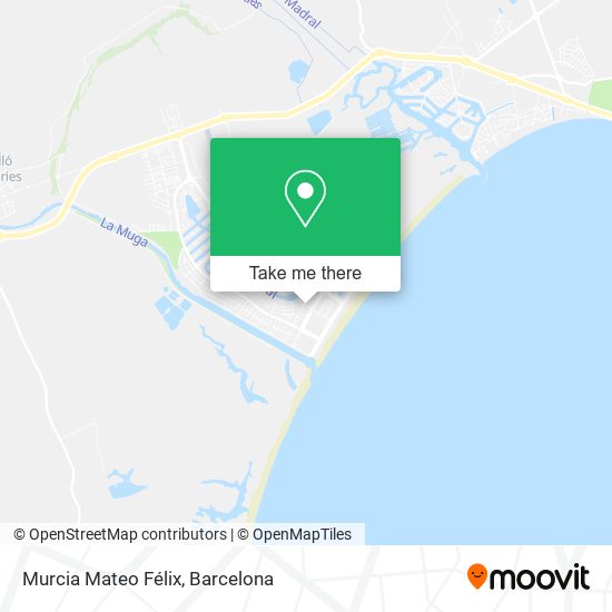 Murcia Mateo Félix map