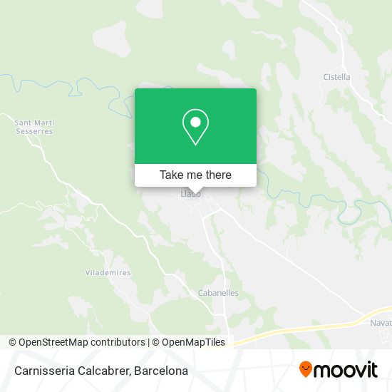 Carnisseria Calcabrer map