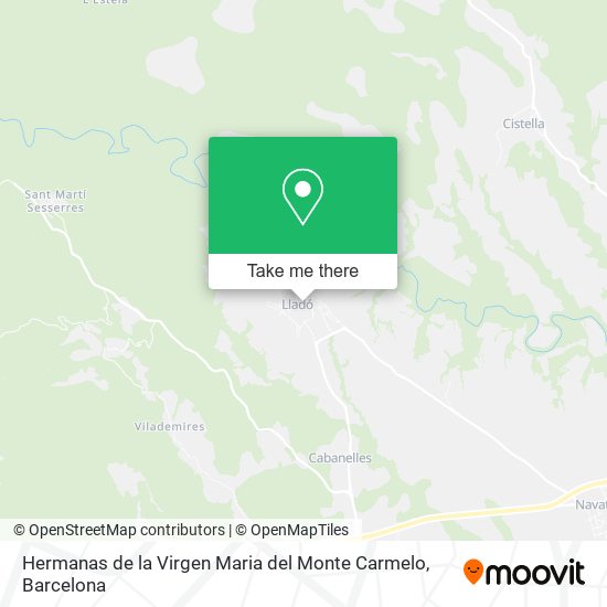 Hermanas de la Virgen Maria del Monte Carmelo map
