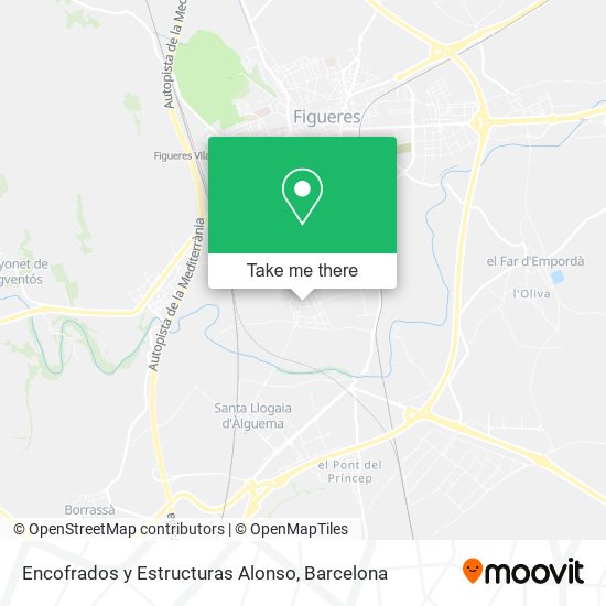 Encofrados y Estructuras Alonso map