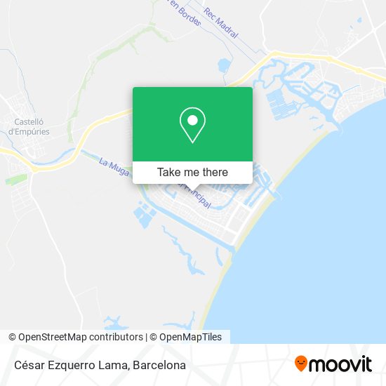 César Ezquerro Lama map