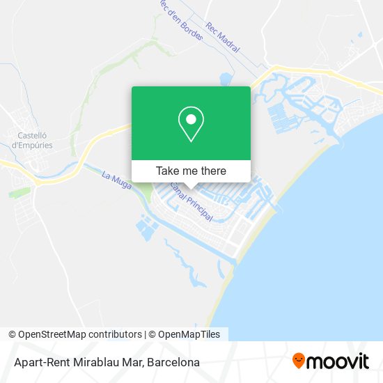 Apart-Rent Mirablau Mar map
