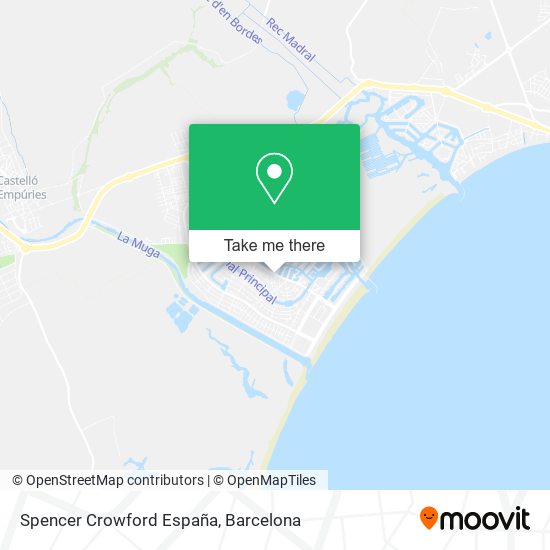 Spencer Crowford España map