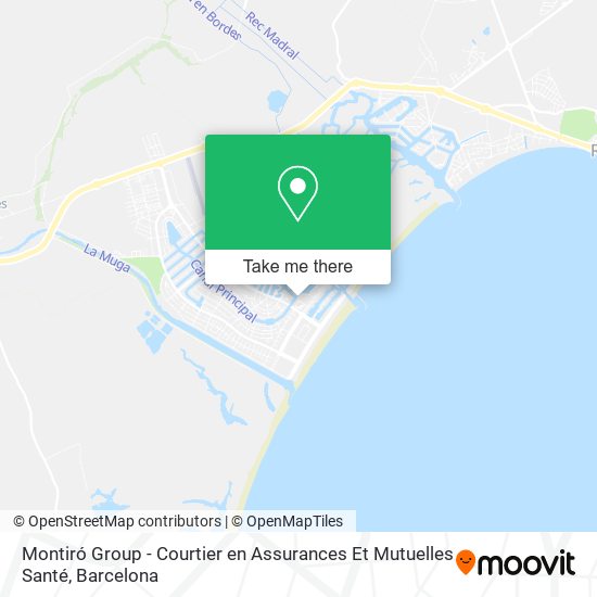 Montiró Group - Courtier en Assurances Et Mutuelles Santé map