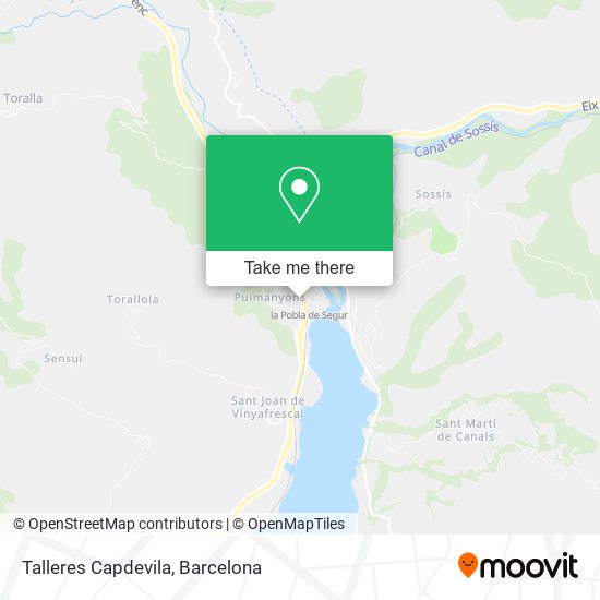 Talleres Capdevila map