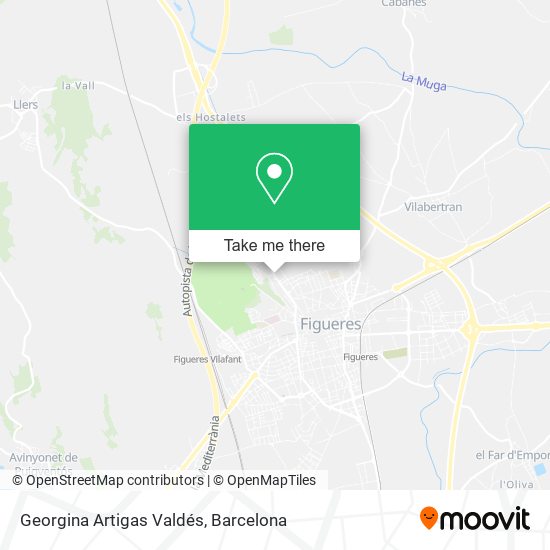 Georgina Artigas Valdés map