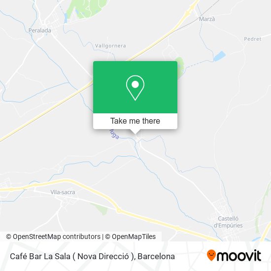 Café Bar La Sala ( Nova Direcció ) map