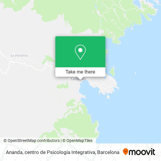 Ananda, centro de Psicología Integrativa map