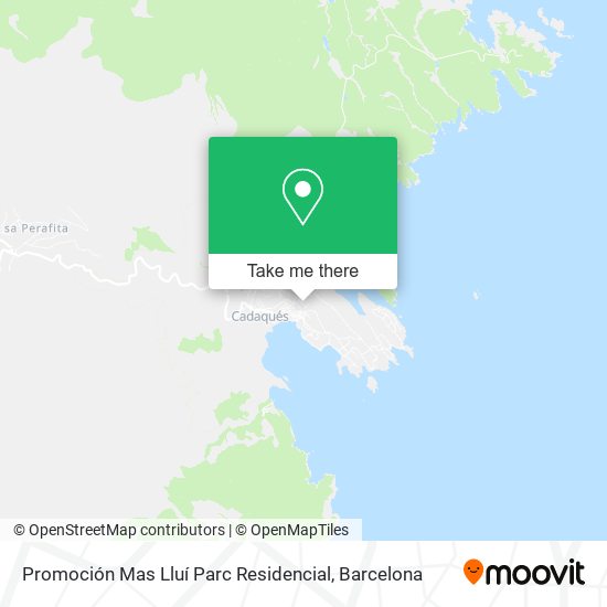 Promoción Mas Lluí Parc Residencial map