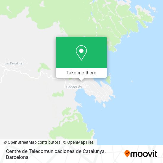 Centre de Telecomunicaciones de Catalunya map