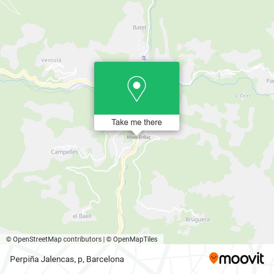 Perpiña Jalencas, p map