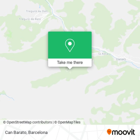 Can Barato map