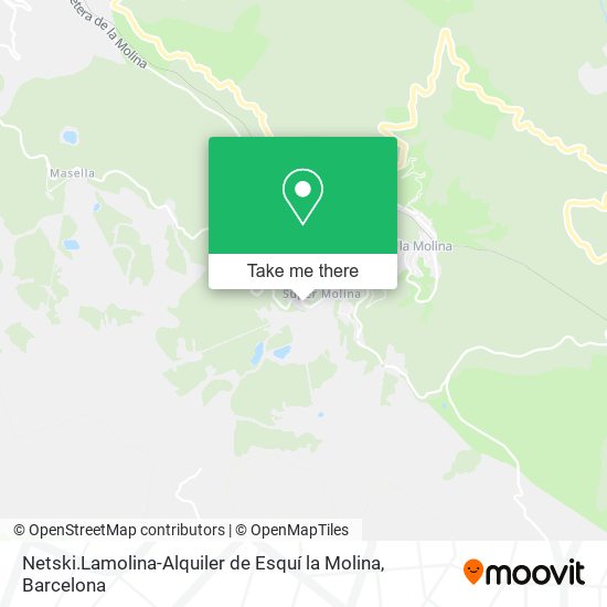 Netski.Lamolina-Alquiler de Esquí la Molina map