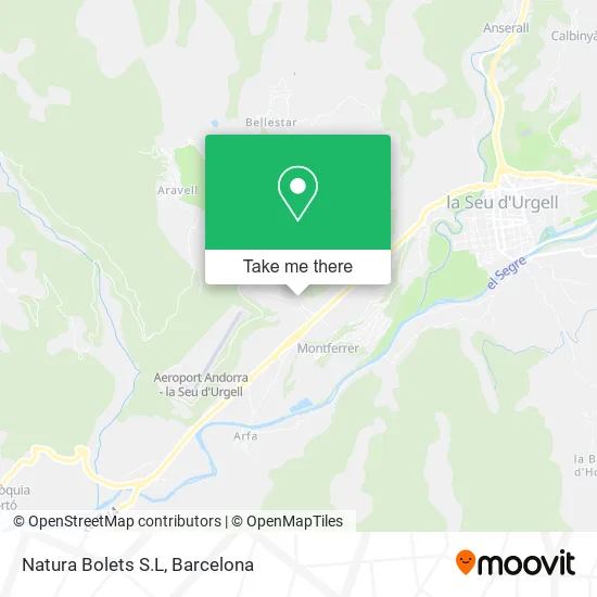 Natura Bolets S.L map
