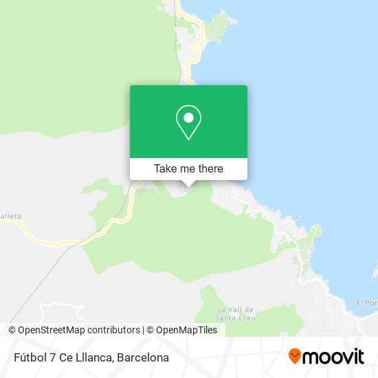 Fútbol 7 Ce Lllanca map
