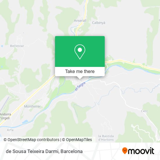 de Sousa Teixeira Darmi map