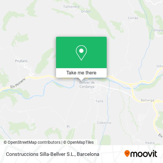 Construccions Silla-Bellver S.L. map