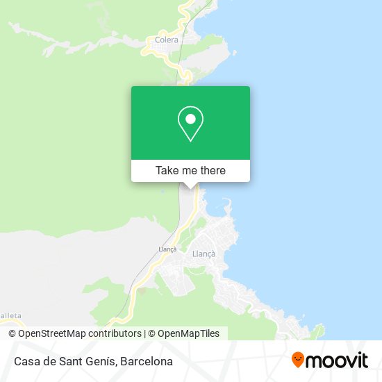 Casa de Sant Genís map