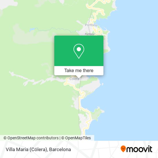 Villa Maria (Cólera) map