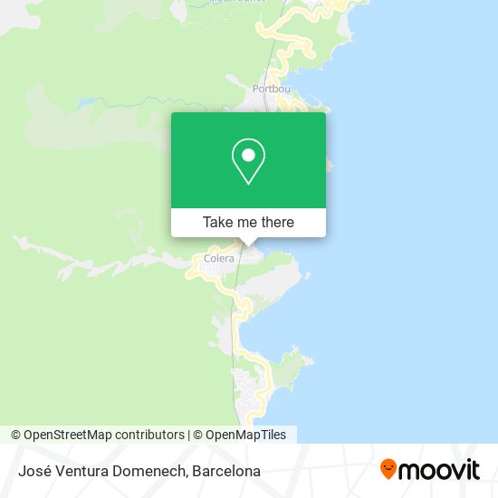 José Ventura Domenech map