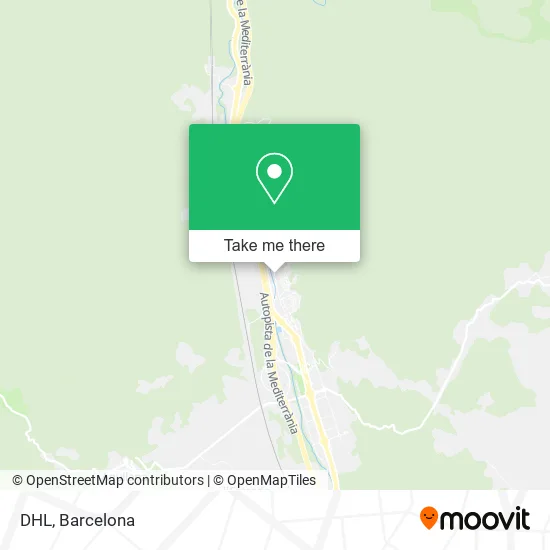 DHL map